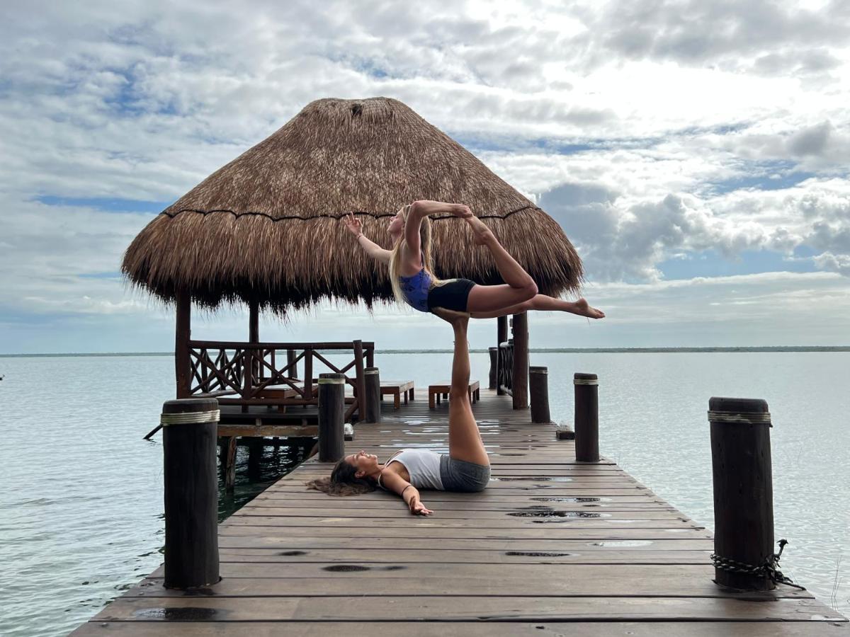 Hotel Boutique Las Nubes Bacalar Dış mekan fotoğraf