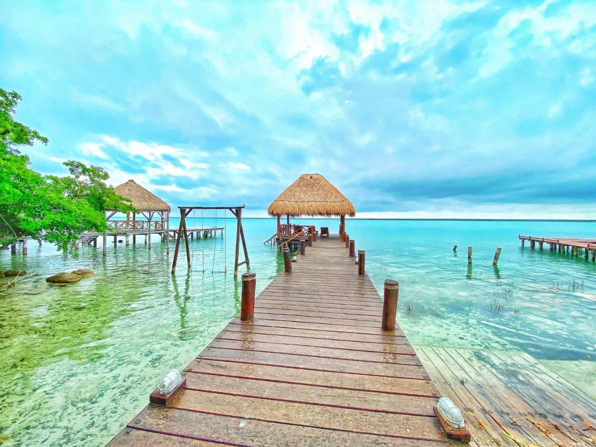 Hotel Boutique Las Nubes Bacalar Dış mekan fotoğraf