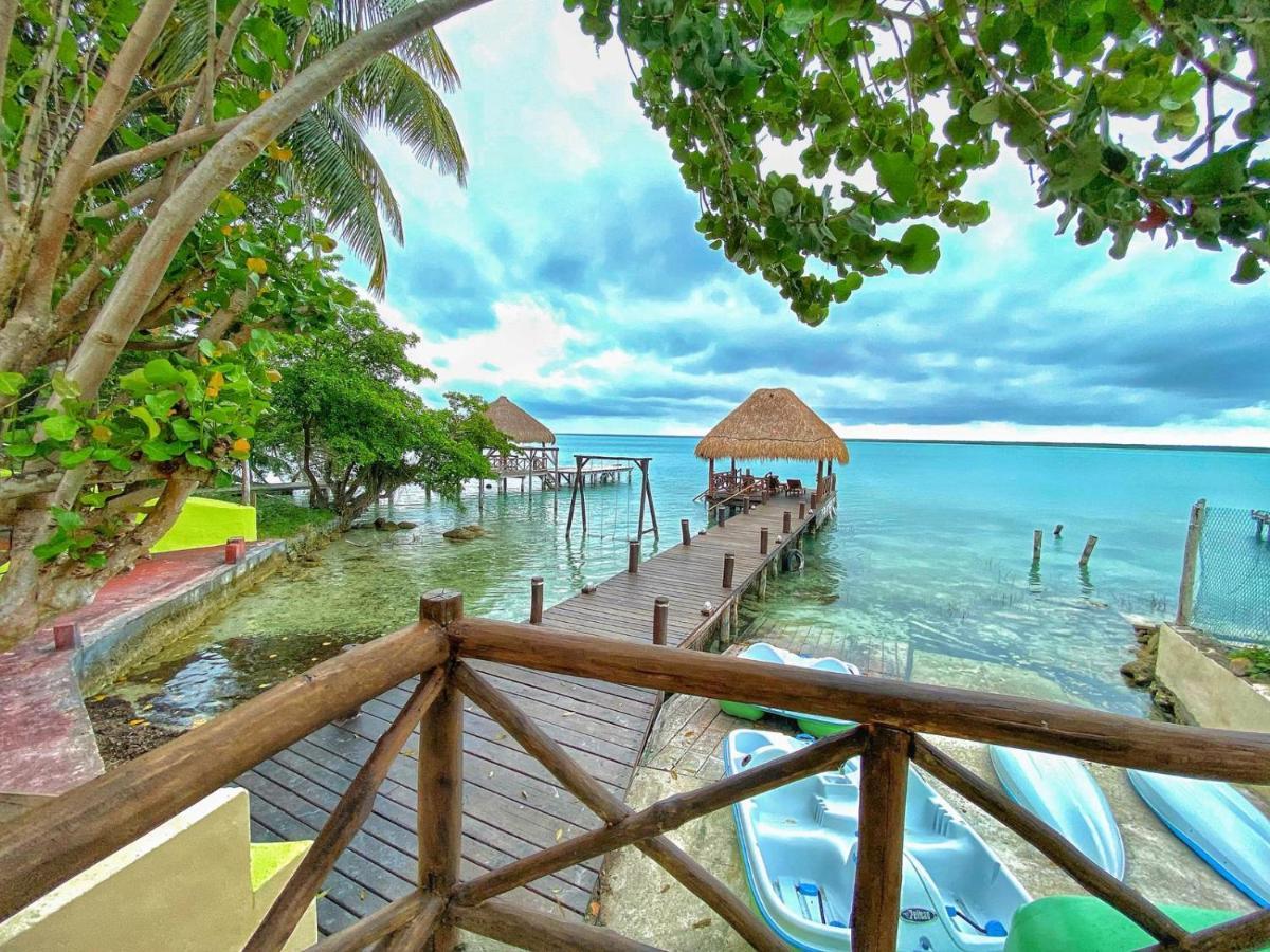 Hotel Boutique Las Nubes Bacalar Dış mekan fotoğraf