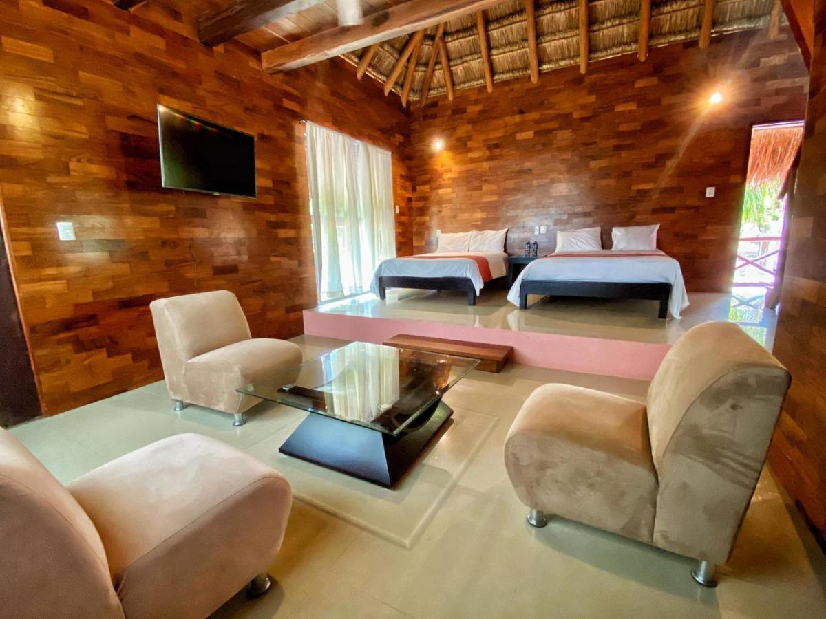 Hotel Boutique Las Nubes Bacalar Dış mekan fotoğraf